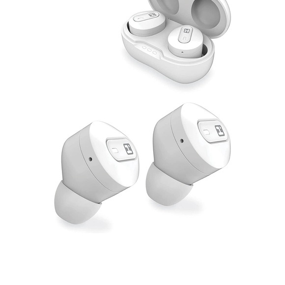 XT-27 Bluetooth Rechargeable Earphones with Microphone and Touch Control White - Picture 3 of 7